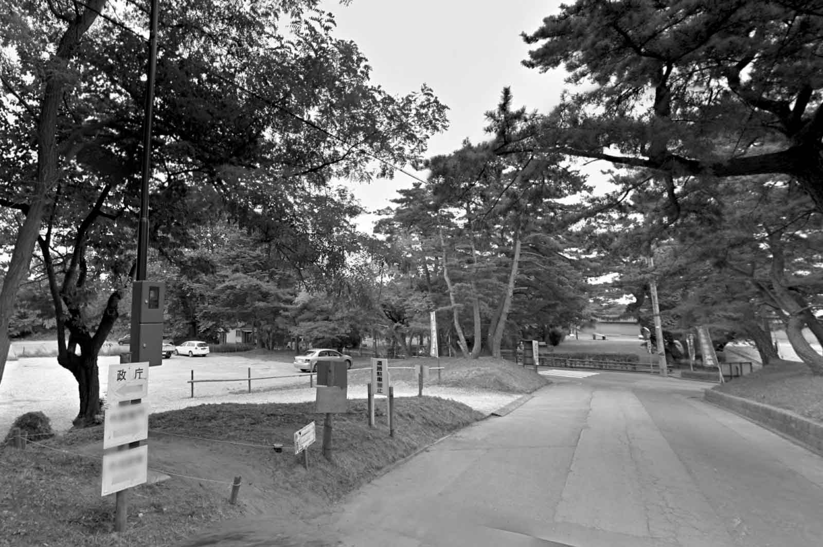 秋田城跡付近（秋田市）